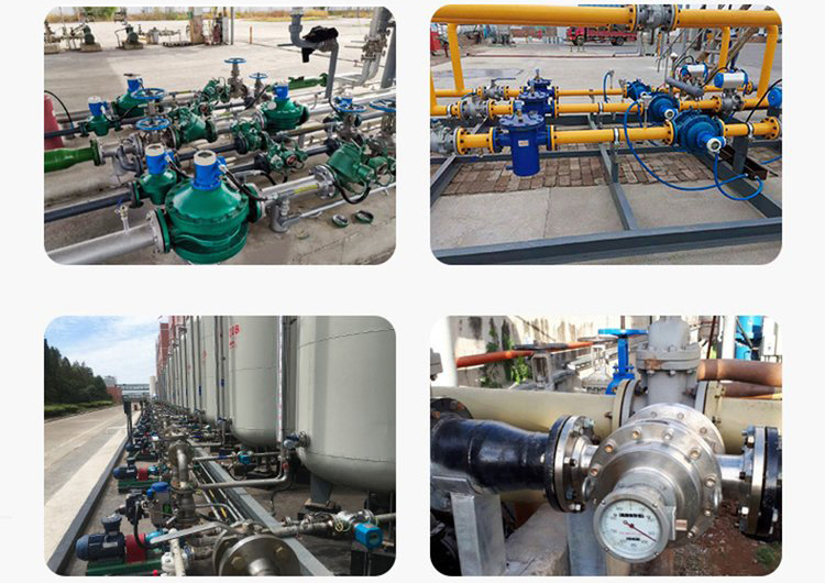 原油流量計(jì)現(xiàn)場(chǎng)安裝使用圖